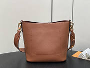 Louis Vuitton LV Lock and Walk Bag Brown 20 x 20.5 x 12 cm - 4