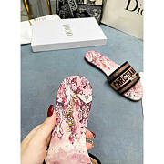 Dior Dway Pink Follow Slides - 6