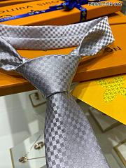 Louis Vuitton LV Grey Tie - 3