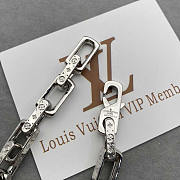 Louis Vuitton LV Monogram Bracelet Silver - 4