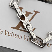 Louis Vuitton LV Monogram Bracelet Silver - 2