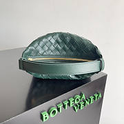 Bottega Veneta Mini Wallace Green Vernis 23x13x9.5cm - 4