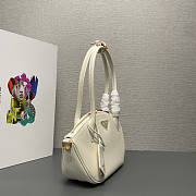 Prada Leather Handbag White 31x16x11cm - 4