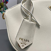 Prada Leather Handbag White 31x16x11cm - 3