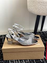 Christian Louboutin 45 Strass Crystal Sandals - 1