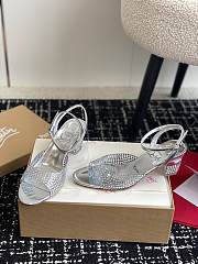 Christian Louboutin 45 Strass Crystal Sandals - 2