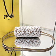 Fendi First Bag Small White 26x18x9.5cm - 3