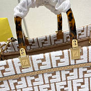 Fendi Sunshine Medium Bag White 35x17x31cm - 4