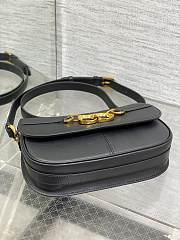 Dior Small CD Besace Bag Black 24 x 15 x 6 cm - 4