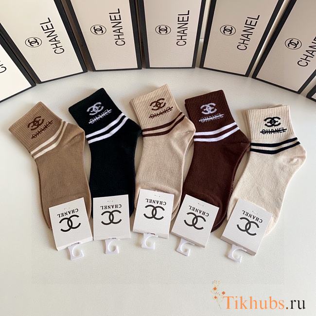 Chanel Socks 5 Styles - 1