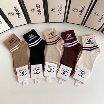 Chanel Socks 5 Styles