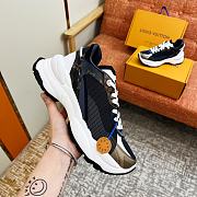 Louis Vuitton LV Run Black 55 Sneaker - 1