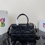 Prada Small Prada Galleria Saffiano Leather Black 28x20x12cm - 5