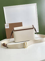 Burberry Horseferry Print Canvas Tan 25x18x8.5cm - 5