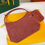 Goyard Hobo Boheme PM Red 27x42x15cm - 2