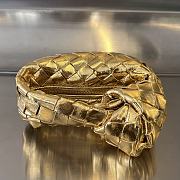 Bottega Veneta Candy Jodie Bag Gold 16x17x6.5cm - 6