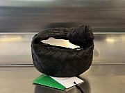 Bottega Veneta Candy Jodie Bag Black Silver 16x17x6.5cm - 1