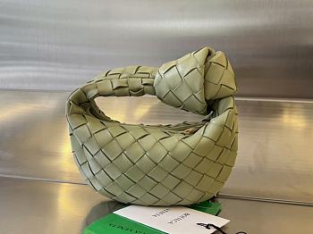 Bottega Veneta Candy Jodie Bag Light Green 16x17x6.5cm