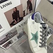 Golden Goose Superstar Green Purple Sneaker - 5