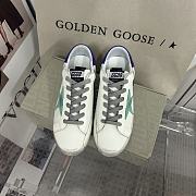 Golden Goose Superstar Green Purple Sneaker - 3