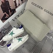 Golden Goose Superstar Green Purple Sneaker - 2