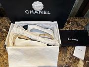 Chanel Black White Flat - 5