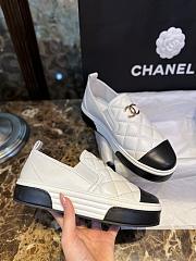 Chanel Interlocking CC Logo Sneakers White - 2