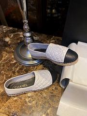 Chanel Espadrilles Full White - 3