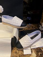 Chanel Espadrilles Full White - 2