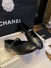 Chanel Mary Janes Black Flat - 5