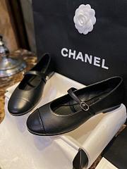 Chanel Mary Janes Black Flat - 4