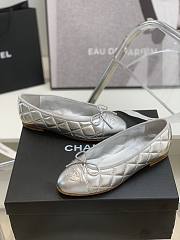 Chanel Ballerina Flat Silver 02 - 4