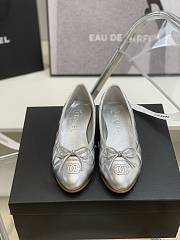 Chanel Ballerina Flat Silver 02 - 3