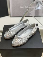 Chanel Ballerina Flat Silver 02 - 2