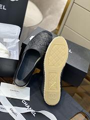 Chanel Espadrilles Full Black - 5