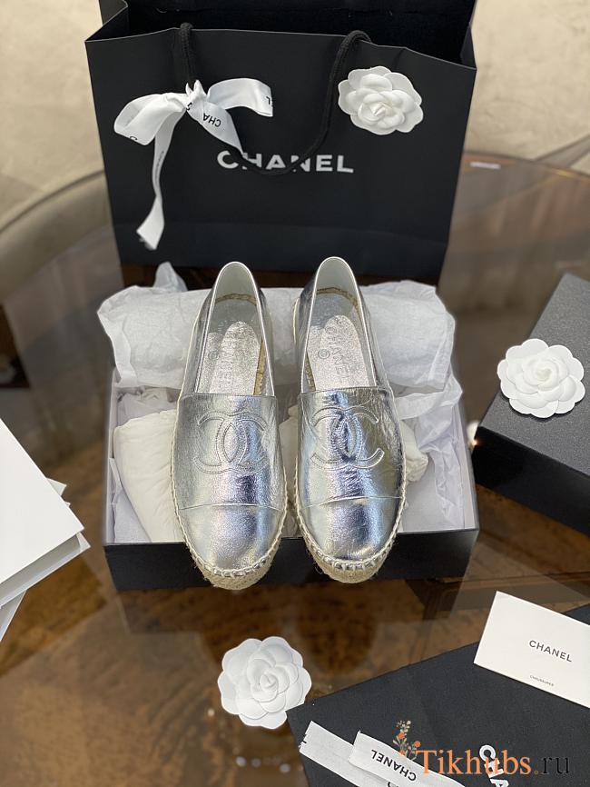 Chanel Espadrilles Silver - 1