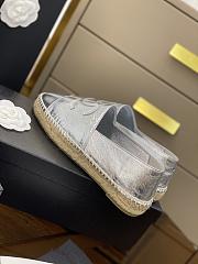 Chanel Espadrilles Silver - 3