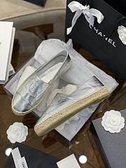 Chanel Espadrilles Silver - 2