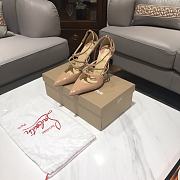 Christian Louboutin Crossfliketa 100 Heel Beige - 5