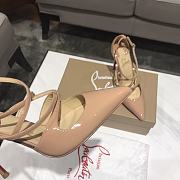 Christian Louboutin Crossfliketa 100 Heel Beige - 3