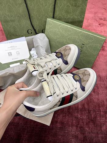 Gucci Screener Low-Top Sneakers