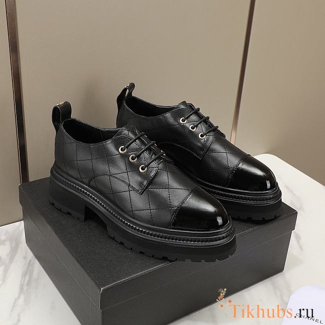 Chanel Black Loafer - 1