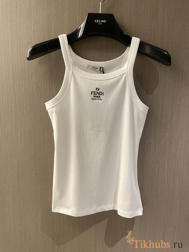 Fendi Tank Top White - 1