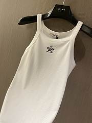 Fendi Tank Top White - 4