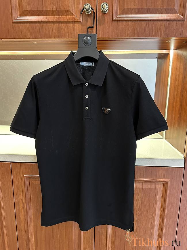 Prada Black Polo Shirt 02 - 1