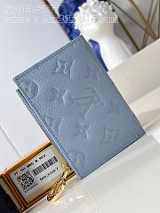 Louis Vuitton LV Lisa Wallet Blue 9 x 11.5 x 1.5 cm - 3