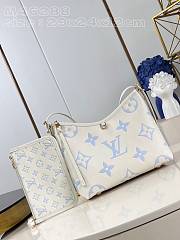 Louis Vuitton LV Carryall Bag PM White Blue 29x24x12cm - 1