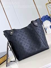 Louis Vuitton LV Hina MM Mahina Black 46x29.5x17cm - 4