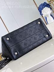 Louis Vuitton LV Hina MM Mahina Black 46x29.5x17cm - 2