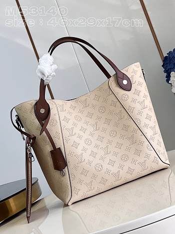 Louis Vuitton LV Hina MM Mahina Beige 46x29.5x17cm